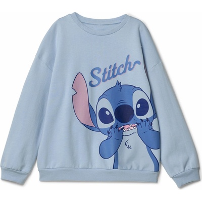 Tchibo dětská mikina Stitch modrá