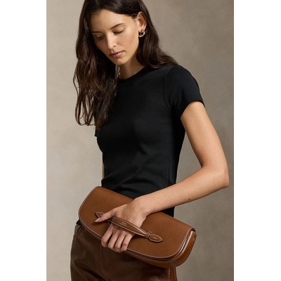 Кожена чанта Polo Ralph Lauren (428971315)