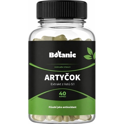 Botanic Artyčok Extrakt z listů 5:1 40 kapslí
