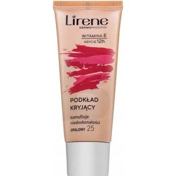 Lirene Vitamin E krycí fluidný make-up 25 Tanned 30 ml