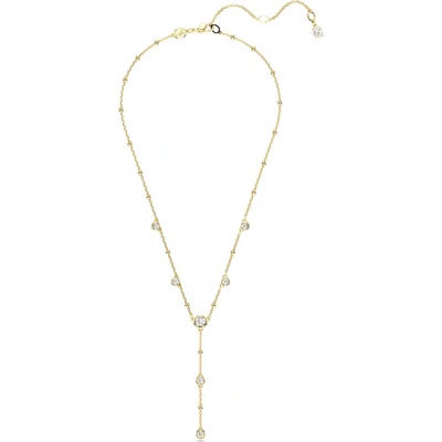 Swarovski Luxusný pozlátený náhrdelník s krištáľmi 5684510