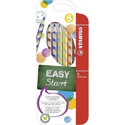 Stabilo pastelky easy start L 6ks 0191002
