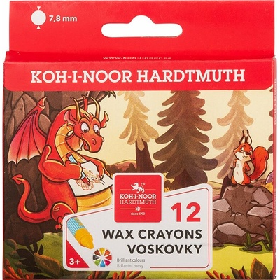 Koh-I-Noor Školské voskovky 12ks