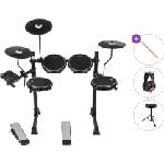 NRG EDK-50 LightUp Standard SET Black Комплект електронни барабани (EDK-50LK-STANDARD-SET)