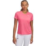Under Armour Tech V-Neck Short Sleeve Womens - Super Pink