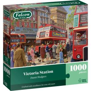 Falcon Пъзел Falcon от 1000 части - Гара Виктория (1110500174)