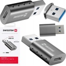 Swissten Adapter USB-A(M)/USB-C(F)