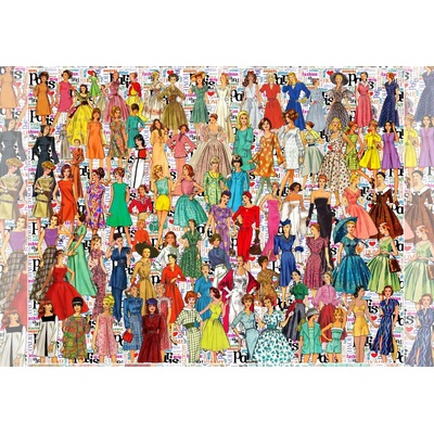 Grafika - Puzzle Fashion Memories - 1 000 piese