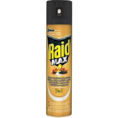 Raid Max 3v1 proti lezoucímu hmyzu 400 ml