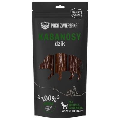 PAKA ZWIERZAKA Kančí kabanosy 3 ks 80 g