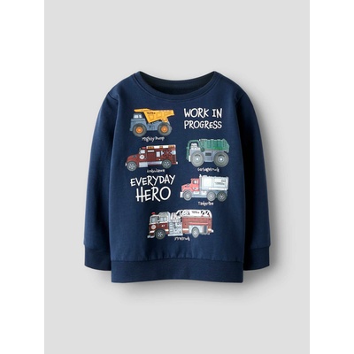 NAME IT Блуза nmmorson tonka nreg sweat bru cplg