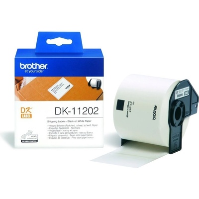BROTHER papírové štítky DK-11202/ QL/ poštovní štítky/ 300ks/ 62 x 100mm DK11202