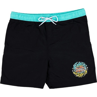 Santa Cruz plavky SB Logo Chrome Swimshort Black
