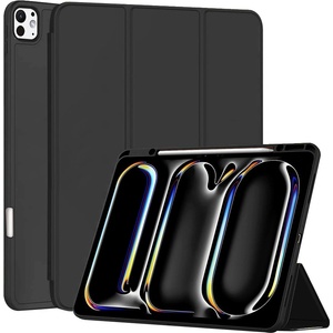 Techsuit Калъф за iPad Pro 13 (2024) - Flex Trifold - черен