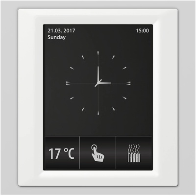 ELKO EP RF Touch-W Сензорно устройство за управление Алуминий Бял Светло сив (RFTW-AAL-BWH-CLG)