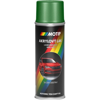 Motip Dupli Autoemail Škoda Zelená Pacifick metalíza 200ml