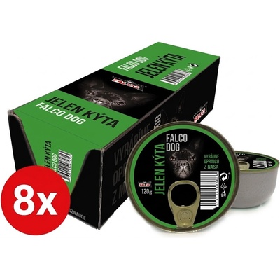 Sokol Falco Dog Jelenie stehno 8 x 120 g
