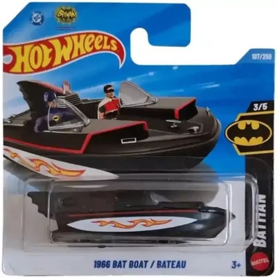 Mattel Кола Hot Wheels - 1966 Bat Boat (JJJ67)