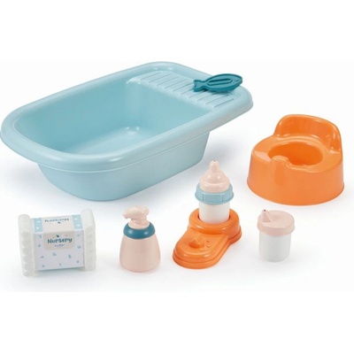Ecoiffier Nursery vanička nočník a ďalšie pre bábiku 32 cm