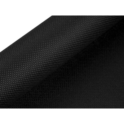 Stoklasa Vyšívací látka KANAVA 5 jednobarevná černá 380634/8, š.50cm (látka v metráži)