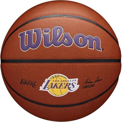Wilson Топка Wilson NBA TEAM ALLIANCE BASKETBALL LA LAKERS wtb3100xblal Размер 7