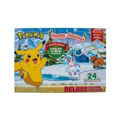 Pokémon Advent Holiday Deluxe adventný s figúrkami Pokémonov Deluxe 2022