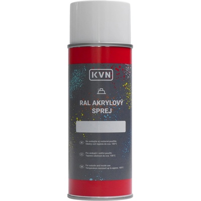 Barva antikorozní na zinek - černá matná ve spreji 400 ml