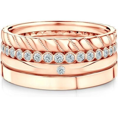 Savicki Sada prsteňov Symphonylato diamanty ZST SAVNo 525R 529DR 535DR 504R