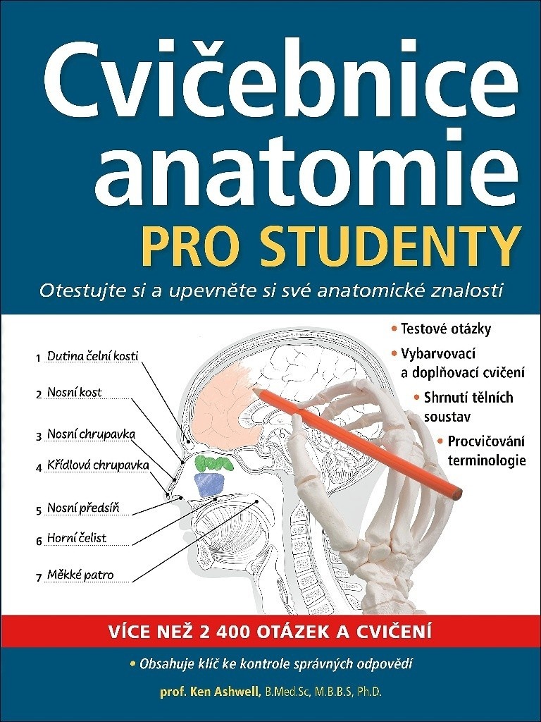 Cvičebnice anatomie pro studenty