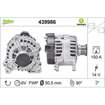 generátor VALEO 439986