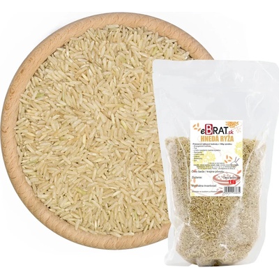 eBrat.sk Hnedá ryža 1 kg