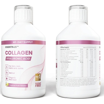 Swedish Essentials Collagen + hyaluronic acid 500 ml
