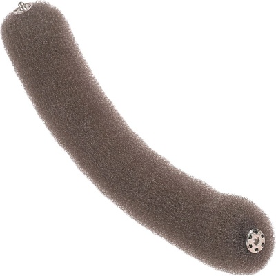 Sibel Nylon výplň do drdolu 23cm, hnědá