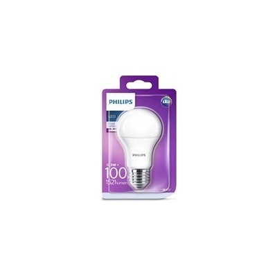 Philips LED žiarovka klasická A60 230V 12,5W E27 noDIM Matná 1521lm 4000K Plast A+ 15000h Blistr 1ks 929001312401