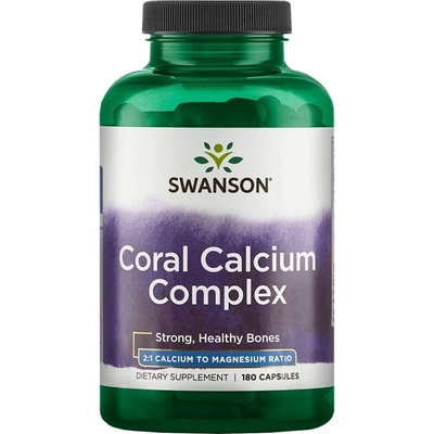 Swanson Coral Calcium Complex [180 капсули]