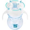Akuku dětský kouzelný hrníček 360° modrá 270 ml