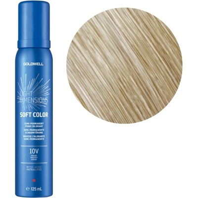 Goldwell pěnový přeliv na vlasy 10V pastelová blond 125 ml