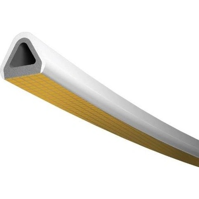 Těsnění TLT do oken a dveří, profil D 6 B, 9 x 8 mm, bílé, 2 x 3 m – Zboží Dáma