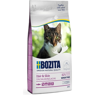 Bozita Feline Hair & Skin Wheat Free Salmon 10 kg