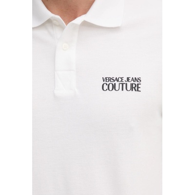Versace Jeans Couture Памучна тениска с яка Versace Jeans Couture (78GAG623.J0003)