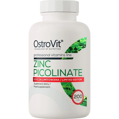 OstroVit Zinc Picolinate LIMITED EDITION, 200 Tablets