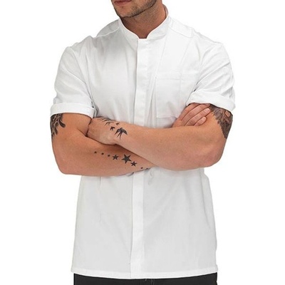 Le Chef Gastro košile s krátkým rukávem DF118 White