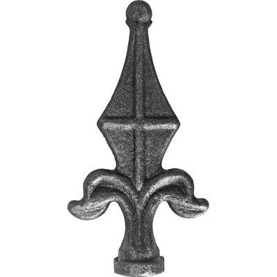 neuvedená Hrot kovaný s guličkou h115, b58, n20,5mm