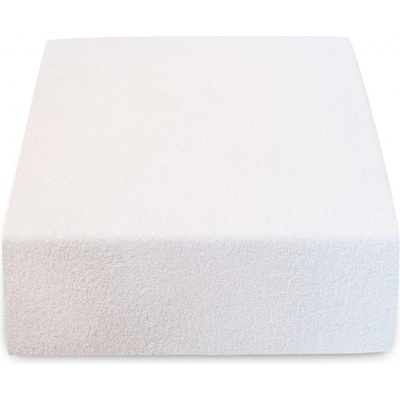 Textilomanie froté prostěradlo bílé 60x120