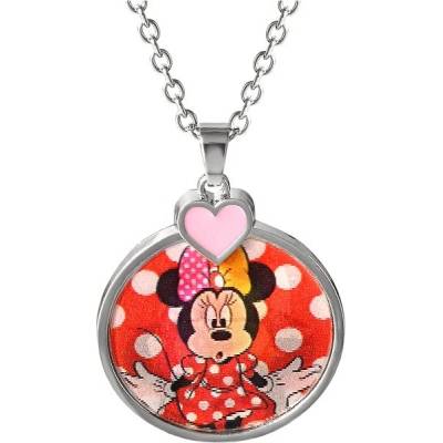 Disney Slušivý dievčenský náhrdelník Minnie Mouse NH00544RL-16