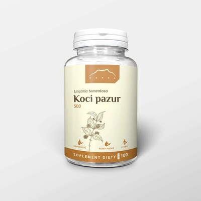 uncaria tomentosa Mačací pazúr vilcacora 500 mg 100 kapsúl