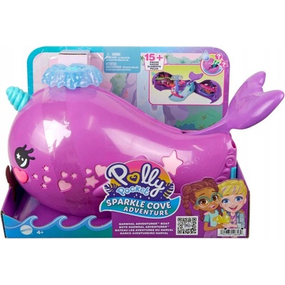 Mattel Polly Pocket Narwhal Loď HKV71