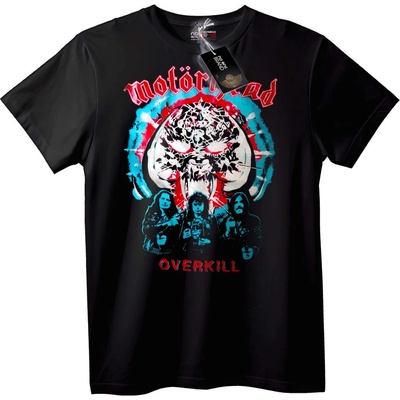 NOONEBRAND Тениска Motorhead Прекомерно - S, Black