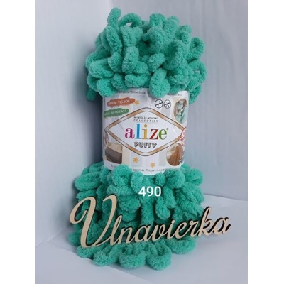 Alize Puffy 490 smaragdová