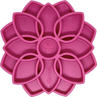 SodaPup Mandala, nylonová senzorická miska Růžová